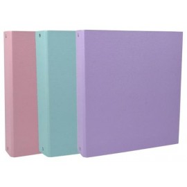 CARPETA EN PVC ESCOLAR 3X40 PASTEL 0319