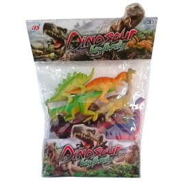 DINOSAURIOS X 6 BOLSA 68025-B-216