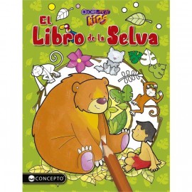 COLOREARTE KIDS EL LIBRO DE LA SELVA4540