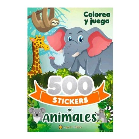 500 STICKERS DE ANIMALES 2425