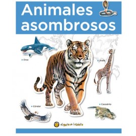 ANIMALES ASOMBROSOS-APRE C/STICKERS 2696
