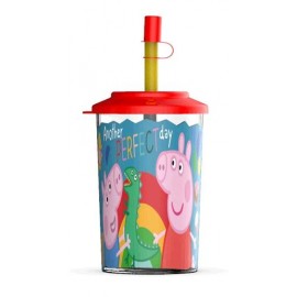 VASO TAPA SORBETE PEPPA PIG