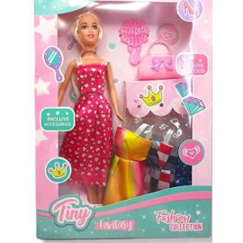MUÑECA TINY FASHION 33X23X5CM 53397
