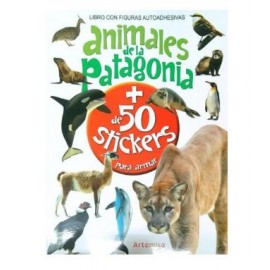 ANIMALES DE LA PATAGON+50 STICKERS 12806