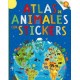 ATLAS DE ANIMALES C/STICKERS 12807