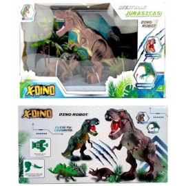 DINOSAURIO A PILA CON ACC. Y DINOS 54337