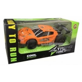 AUTO A FRICCION C/RUEDAS DE GOMA 54559