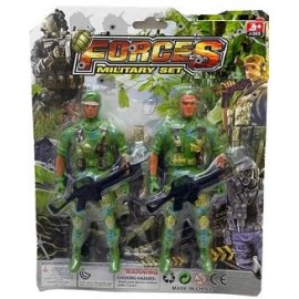 SET SOLDADITOS MILITAR X 2 54678