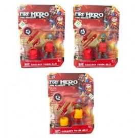 Muñeco bombero blister 6529-8910 D70
