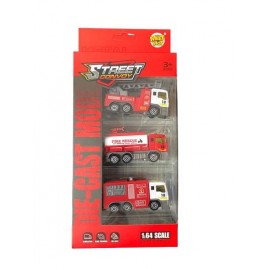 VEHICULOS BOMBERO SET X 3 6674-MH-261