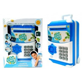 CAJA FUERTE A PILAS C/ LUZ Y SONID 54526