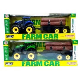 TRACTOR C/TRAILER 33X9X10CM SD22866Z