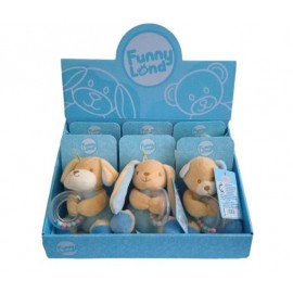 PELUCHE CON SONAJERO 14CM FL506P