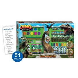 SET DE DIBUJO DINO WORLD 4104