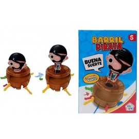 JUEGO DE MESA BARRIL PIRATA 55273