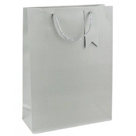 BOLSA REGALO GRIS 31X42X12CM CA6008