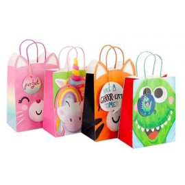 BOLSA REGALO ANIMALES 18X23X10CM CA6032