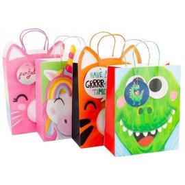 BOLSA REGALO ANIMALES 26X32X12CM CA6033