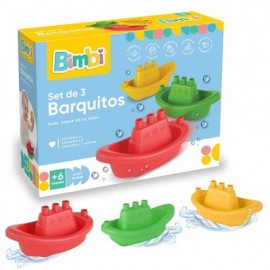 BIMBI 3 BARQUITOS PARA EL AGUA 01-0241
