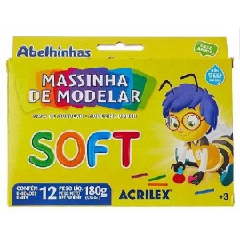 MASA DE MOLDEAR 12 COL X180G 07312-0000