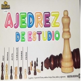 AJEDREZ ESTUDIO MADERA TABLERO BI9821