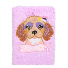 LIBRETA A5 PELUCHE DOG BT 225