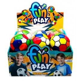 PELOTAS SOFT MULTICOLORES 4" 55250