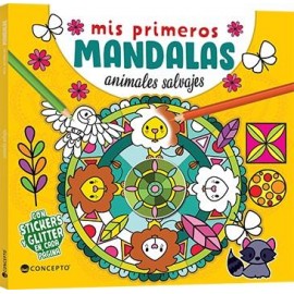 MIS PRIMEROS MANDALAS-ANIMALS SALVAJ2992