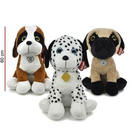 PERROS SENTADOS 3 RAZAS 60CM 4508
