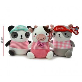 VACA- PANDA Y GATO CANCHEROS 25CM 8117