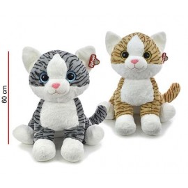GATO SENTADO 60CM 2 COLORES 4500