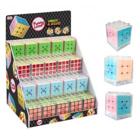 CUBOS RUBIK FUNNY LAND 4 MOD 3X3CM FL618