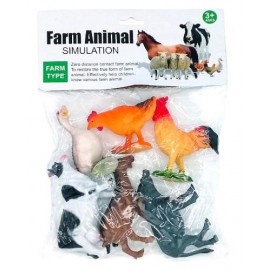 ANIMALES DE GRANJA 6PCS AB-13350