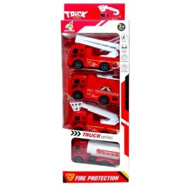 AUTOS PULLBACK 4 PCS AB-13638