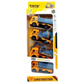 CAMIONES PULLBACK 4 PCS AB-13637