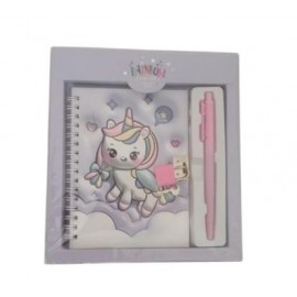 DIARIO INTIMO CAND Y LAPICE 18X20 64984A