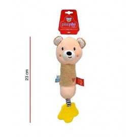 OSO SONAJERO CON MORDILLO 23CM 8803