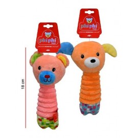 SONAJEROS ANIMALITOS C/ MORDI 18 CM 8714