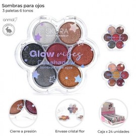 SOMBRAS PARA OJOS FLOR X6 TONOS 39563