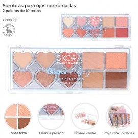 SOMBRAS PARA OJOS X10 TONOS 39551