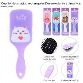 CEPILLO RECTANGULAR ANIMALITOS 39060