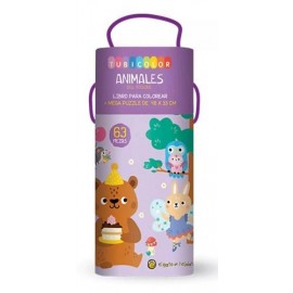 ANIMALES DEL BOSQUE - SET TUBICOLOR 3638