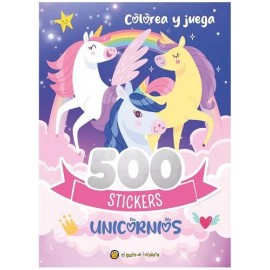500 STICKERS DE UNICORNIOS 3909