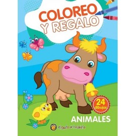 COLOREO Y REGALO - ANIMALES 4259