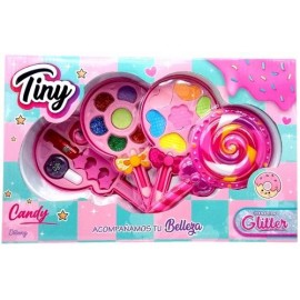 SET MAQUILLAJE PALETA SOMB/ GLITTER 3233