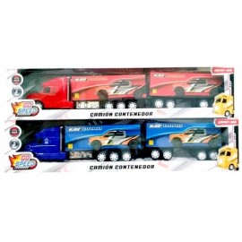 CAMION A FRICCION DOBLE CONTENDOR 55410