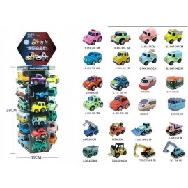 AUTOS 6CM MINIATURA DISEÑOS SURT FT807