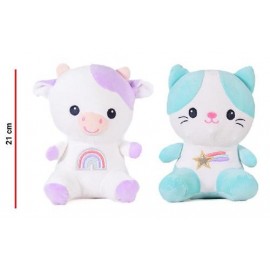 VACA Y GATO 21CM 8223