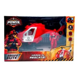 SUPER SET DE HELICOPTERO Y BOMBERO 55685