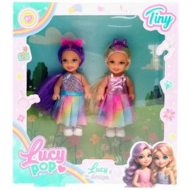 MINI MUÑECA LUCY POP Y SU AMIGA 55653